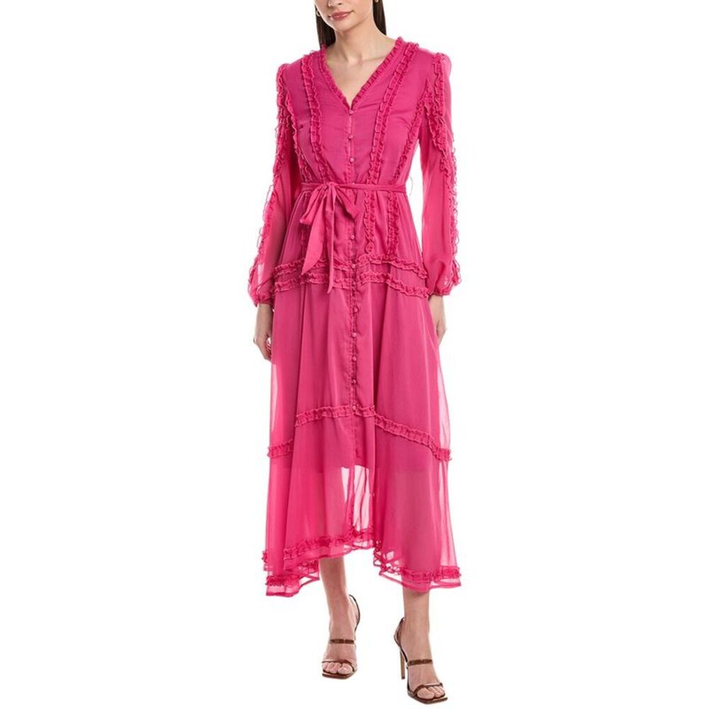 To My Lovers Womens  Maxi Dress, Pink